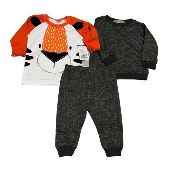 Baby Starters Rashti & Rashti Coordinated 3 Piece Sweat Suit 12 Months NWT - Picture 1 of 5